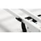 Weather Guard (KIT)WHITE STEEL 3 PC FS VAN SAFARI RACK 210-3 - alternate 2